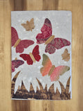 Grusskarte Schmetterling Rot